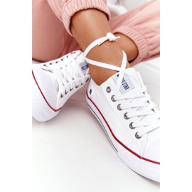 Női cipők Big Star Rubber Toe White DD274336 fehér 2