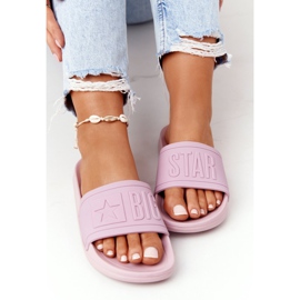 Női papucs Big Star HH274A041 Powder Pink rózsaszín 1