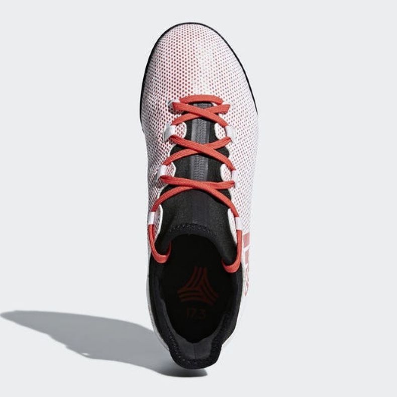 Adidas X Tango 17.3 Tf Jr CP9025 futballcipő fehér fehér 2