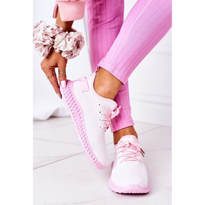 PS1 Női sportcipő Felcsúsztatható halvány rózsaszín 2