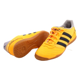 Adidas Super Sala In M FX6757 futballcipő narancs és vörös 2