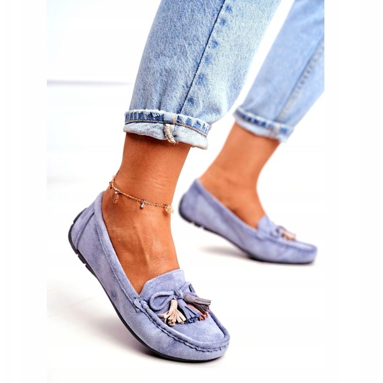 Evento Női cipők Velúr 20PB35-2003 Kék Donna Mia 3