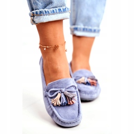 Evento Női cipők Velúr 20PB35-2003 Kék Donna Mia 4