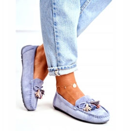 Evento Női cipők Velúr 20PB35-2003 Kék Donna Mia 5