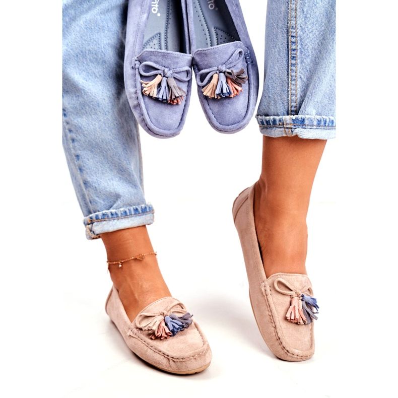 Evento Női cipők Velúr 20PB35-2003 Kék Donna Mia 2