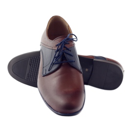 Férfi cipő Tur 328 barna sokszínű 3