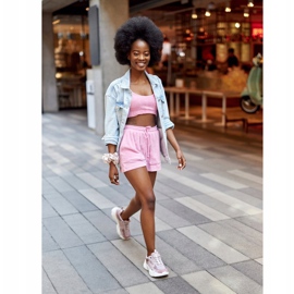 Női sportcipő Memory Foam Big Star HH274258 Violet ibolya rózsaszín 1