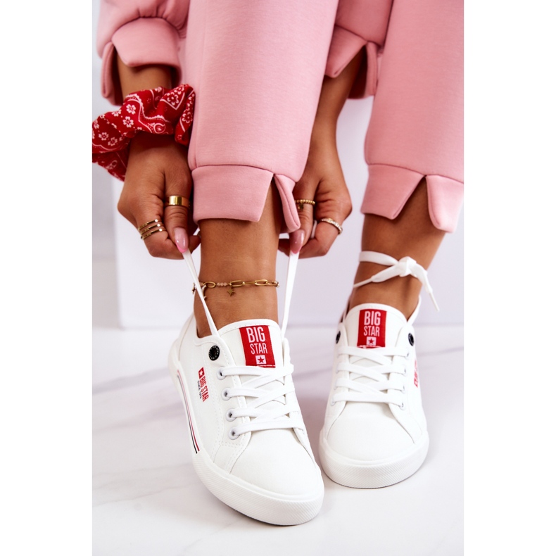 Női cipők Big Star HH274059 Fehér 1