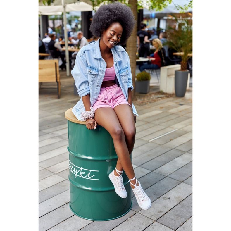 PS1 Fehér-rózsaszín női cipők 1