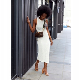 PS1 Kötött szandál egy teve Catwalk bárban barna 1