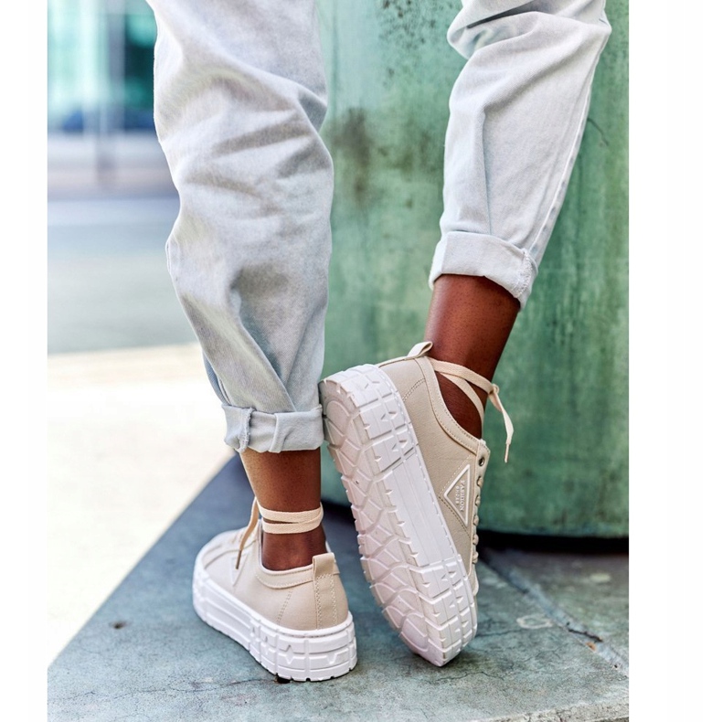 Női cipők Bézs Big City Life 2