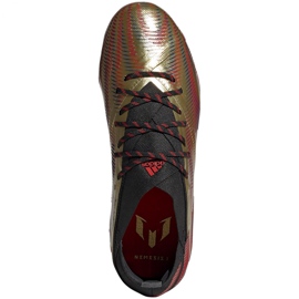 Adidas Nemeziz Messi.1 Fg Jr FY0806 futballcipő narancs, arany aranysárga 1