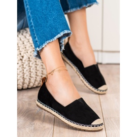 Queen Vivi Alkalmi Espadrilles fekete 1