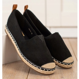 Queen Vivi Alkalmi Espadrilles fekete 2