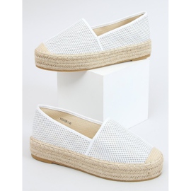 Fehér női espadrilles A666-ESP-1 Fehér 1 Fehér női espadrilles A666-ESP-1 Fehér 1