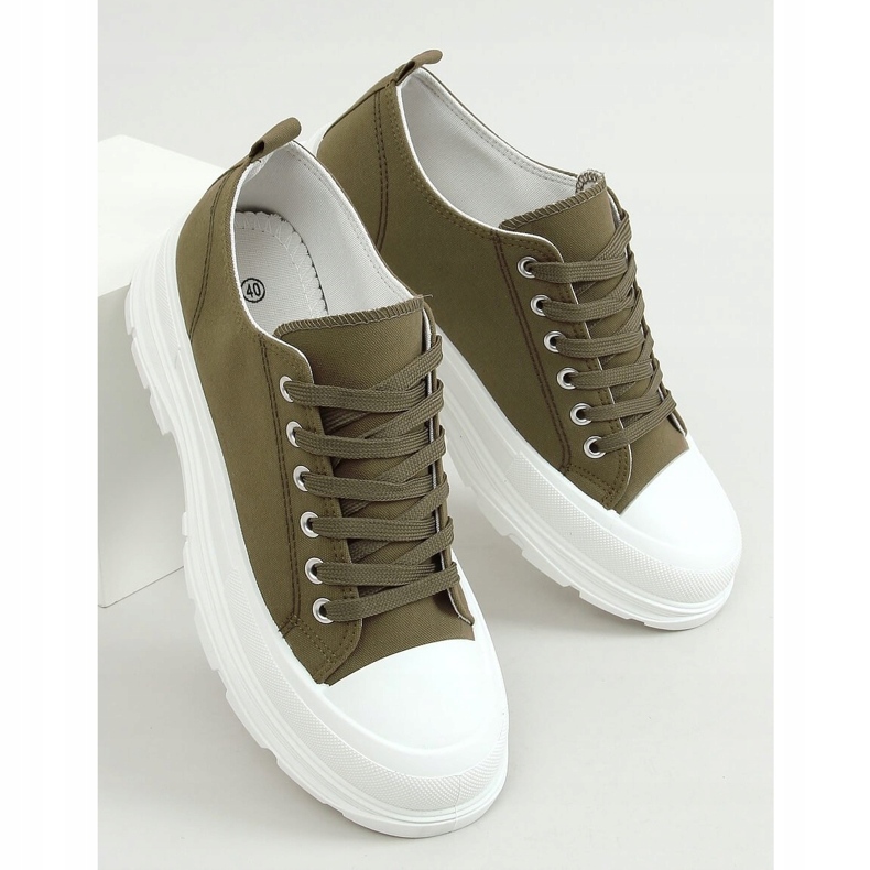 Zöld női cipők LA122 Green 1