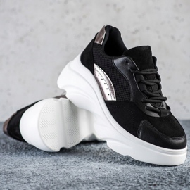 Seastar Fekete cipők a platformon 1