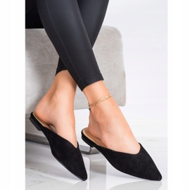 Seastar Spitz velúrpapucs fekete 1 Seastar Spitz velúrpapucs fekete 1