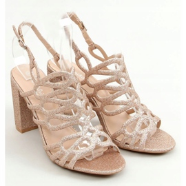 Pezsgő magas sarkú szandál 5099 Pezsgő rózsaszín aranysárga 1 Pezsgő magas sarkú szandál 5099 Pezsgő rózsaszín aranysárga 1