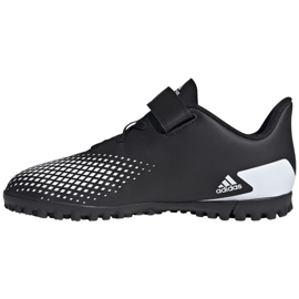 Adidas Predator 20.4 H&amp;L Tf Jr FW9225 futballcipő fekete 2