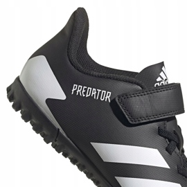 Adidas Predator 20.4 H&amp;L Tf Jr FW9225 futballcipő fekete 3