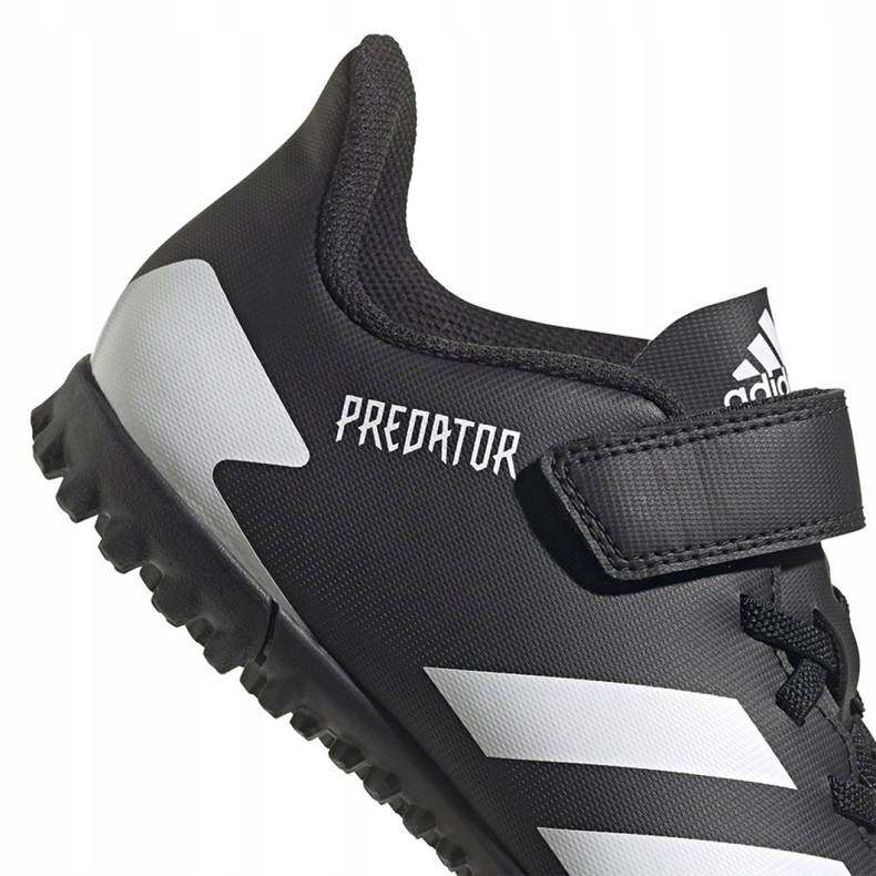 Adidas Predator 20.4 H&amp;L Tf Jr FW9225 futballcipő fekete 3