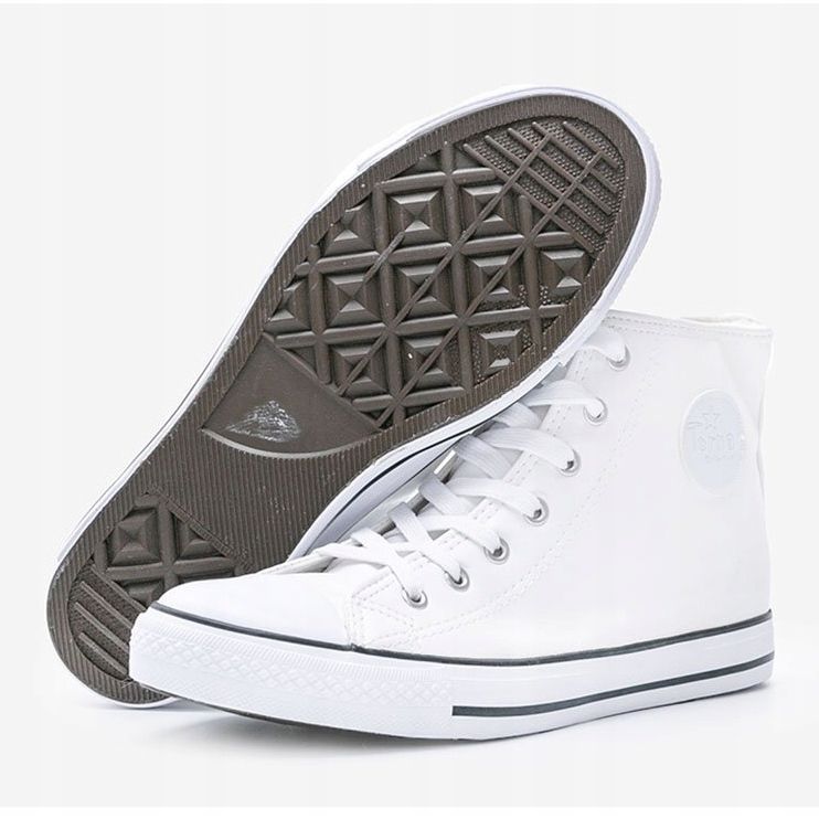 Savannah női fehér bokacipő 1