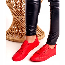 Női cipők Big Star Red DD274686 piros 3