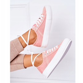 Női cipők Lee Cooper LCW-21-31-0125L Coral rózsaszín 1