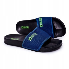 Férfi Big Star DD174708 Navy blue papucs sötétkék kék 1