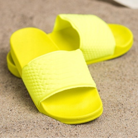 Kayla Klasszikus sárga papucs 1