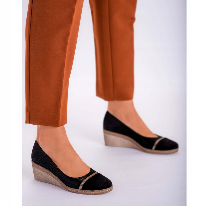 Marco Shoes Cipő 1205P Marco az ék fekete 2