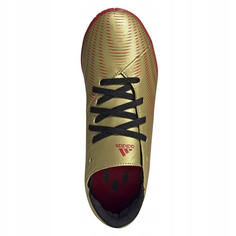 Adidas Nemeziz Messi.4 Jr FY0811 futballcipőben aranysárga aranysárga 2