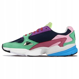 Adidas Originals Falcon W CG6211 cipő rózsaszín sokszínű zöld 1