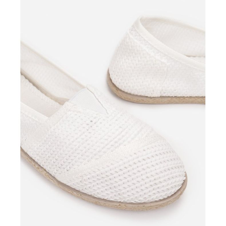 Női espadrilles White Arianna fehér 2