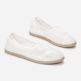 Női espadrilles White Arianna fehér 1