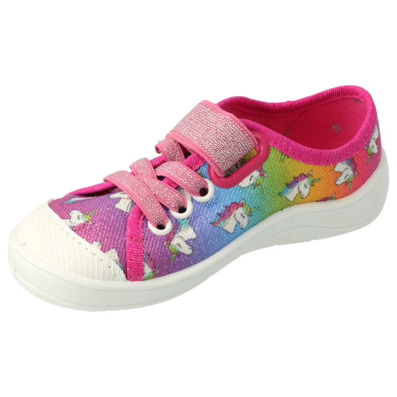 Befado gyermekcipő 251X178 Unicorn kék narancssárga rózsaszín ezüst zöld 2