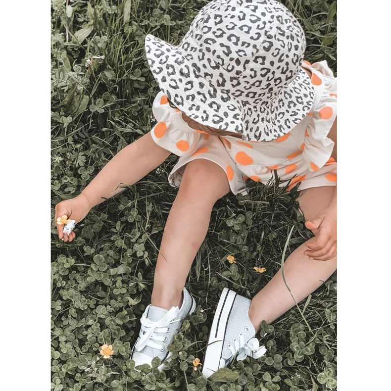 Gyerek csillogó ezüst cipők 888-1B 5