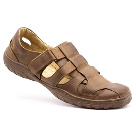 Polbut Férfi áttört cipő 237 nyári barna 3