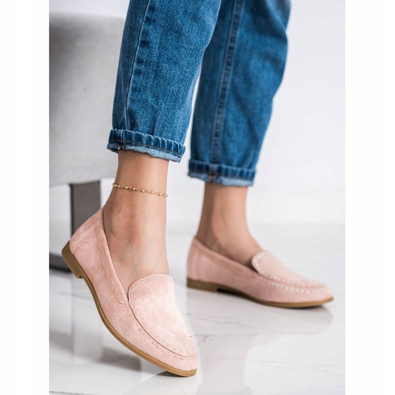 Coura Klasszikus Suede Lords rózsaszín 1