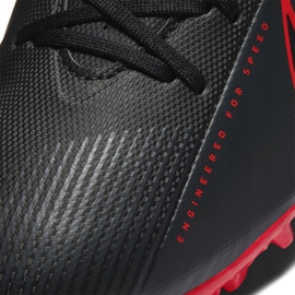 Nike Mercurial Vapor 13 Academy M Tf AT7996 060 futballcipő fekete 4