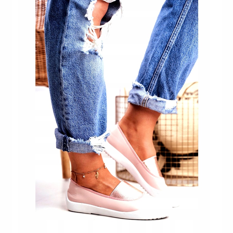 LU BOO Cipők Slip On Slip-on Cipők Pink Justy rózsaszín 1