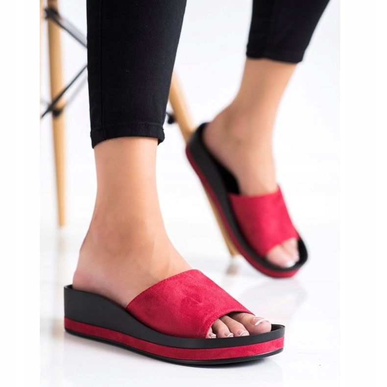 Alkalmi VINCEZA papucs piros 1