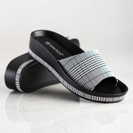 Alkalmi VINCEZA papucs szürke 1