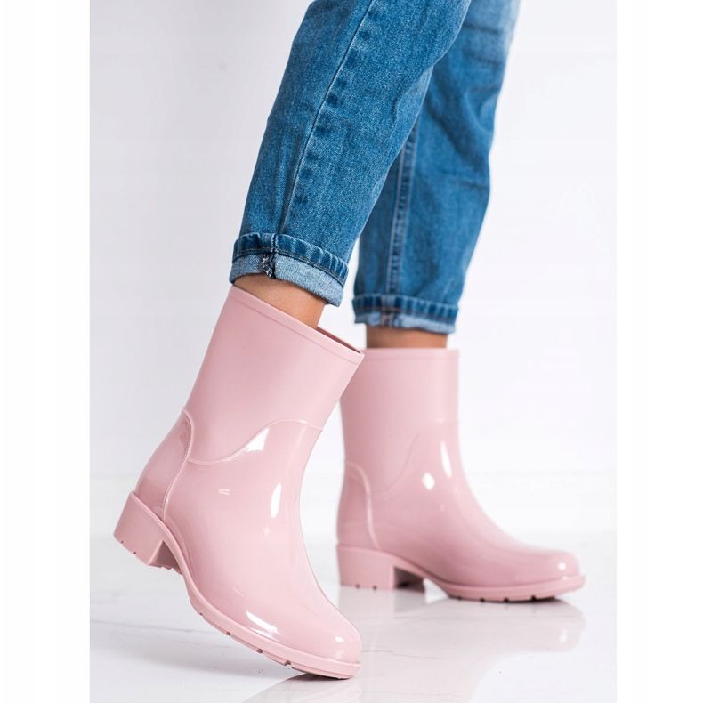 SHELOVET Rózsaszín galoshes 1