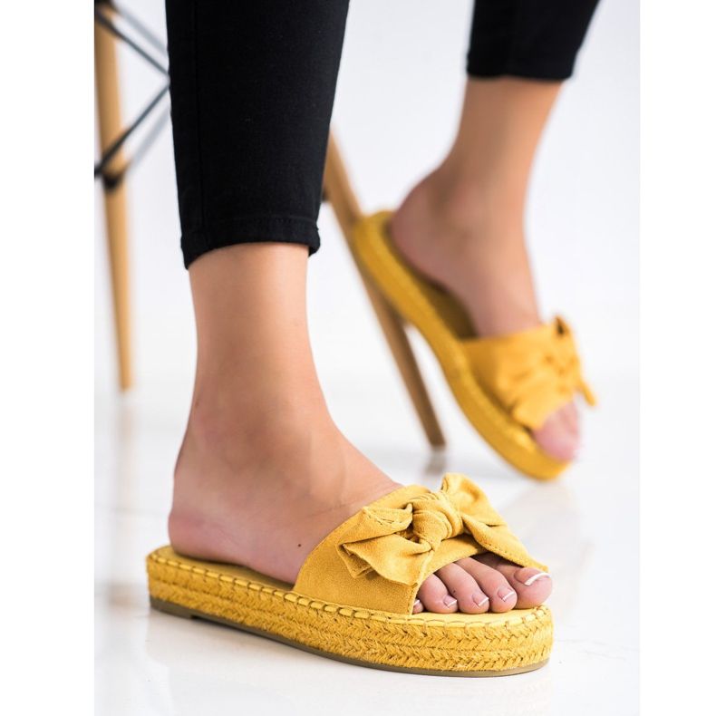 Coura Espadrilles papucs íjjal sárga 1 Coura Espadrilles papucs íjjal sárga 1