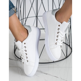 SHELOVET Alkalmi sportcipő fehér 2