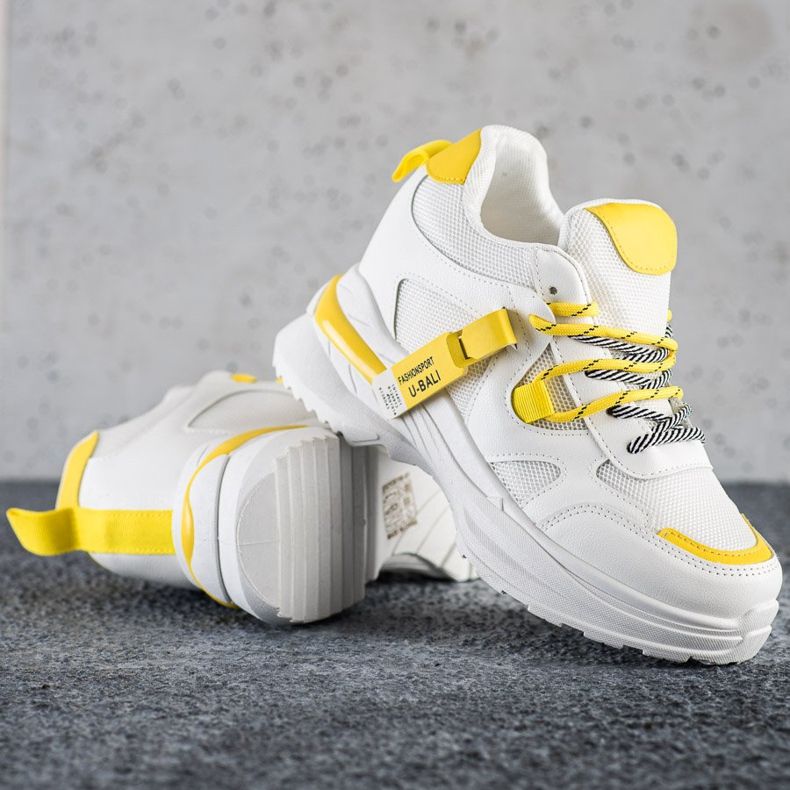 SHELOVET Fehér divat cipők 1