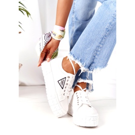 Női cipők White Big City Life fehér 3