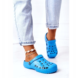 Flameshoes Női Papucs Kék Fény Crocs Eva 1